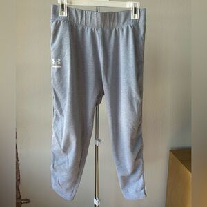 UA jogger sweats - high rise crop